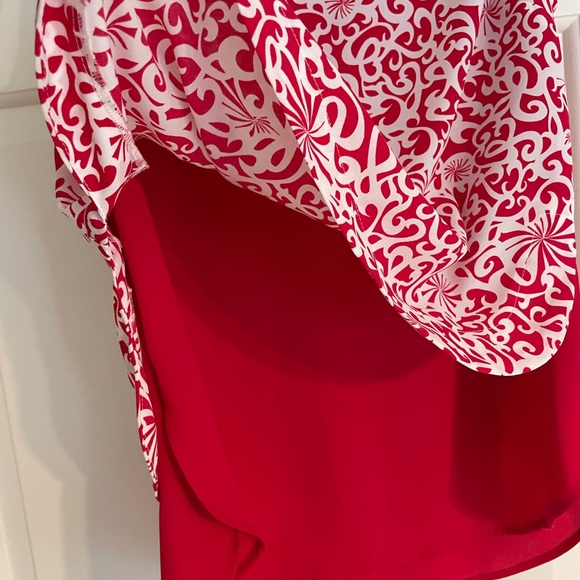 Pink and White Tank by Halogen - Picture 2 of 4